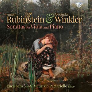 Luca Sanzo - Rubinstein & Winkler: Sonatas for Viola and Piano  CD